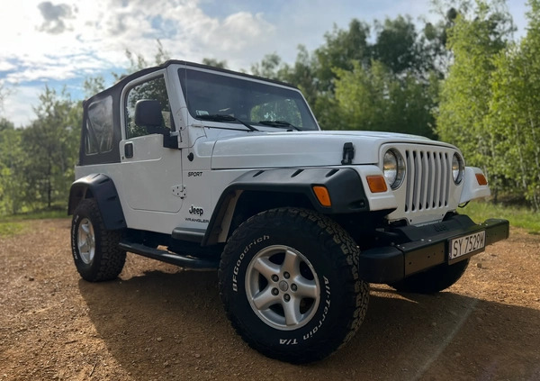 Jeep Wrangler cena 58900 przebieg: 74700, rok produkcji 2005 z Dąbrowa Tarnowska małe 352